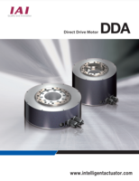 IAI DDA CATALOG HIGH SPEED, HIGH PAYLOAD, HIGH ACCURACY DIRECT DRIVE MOTORS